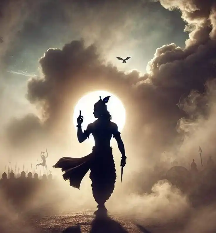 attractive stylish cute krishna dp for whatsapp
